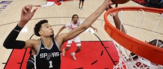 Double-Double Vembanyamy nie uratował San Antonio przed porażką w meczu z Indianą w Paryżu